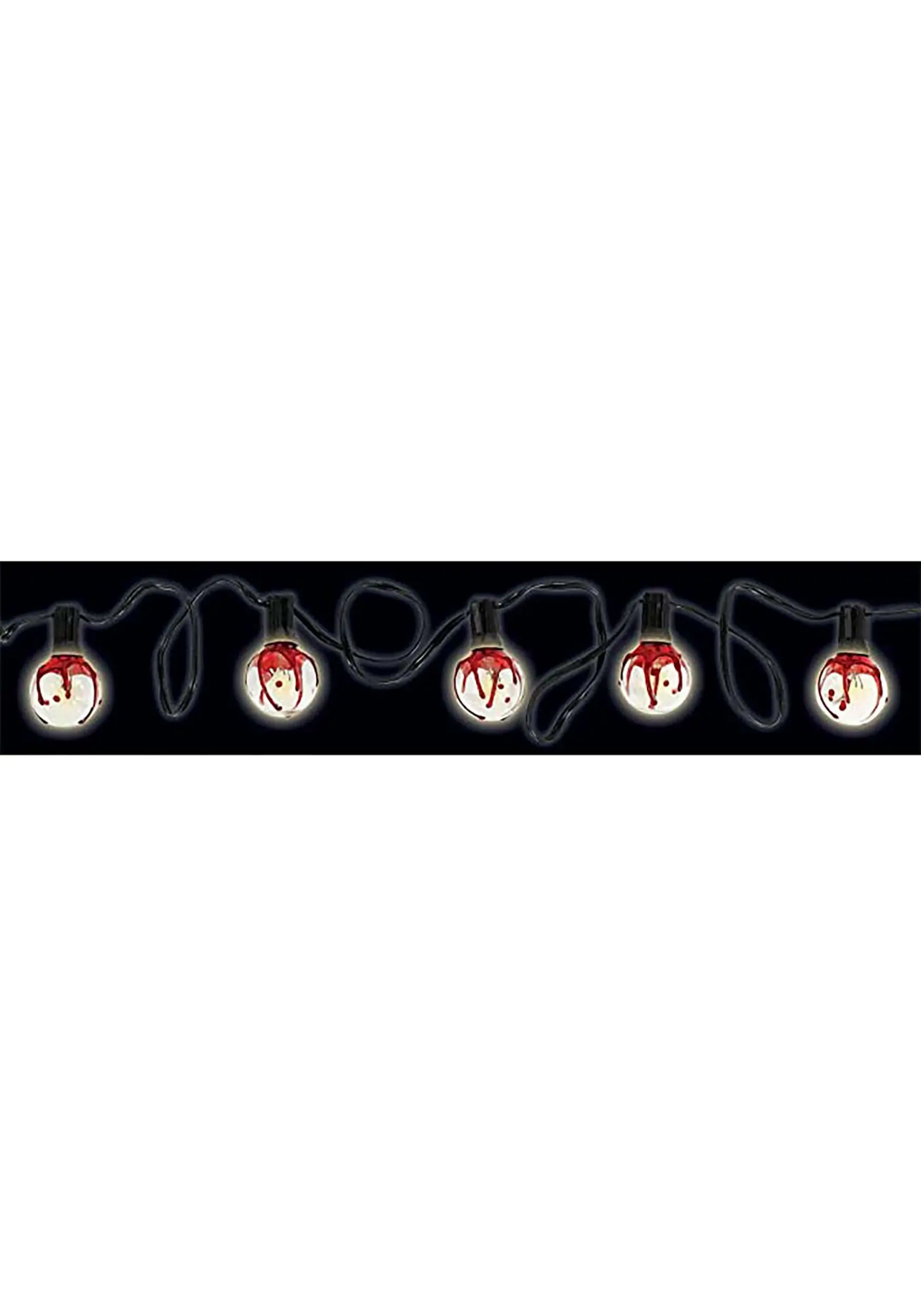 String Of 11FT Bloody Globe Lights 2 String Of 11FT Bloody Globe Lights - Image 2