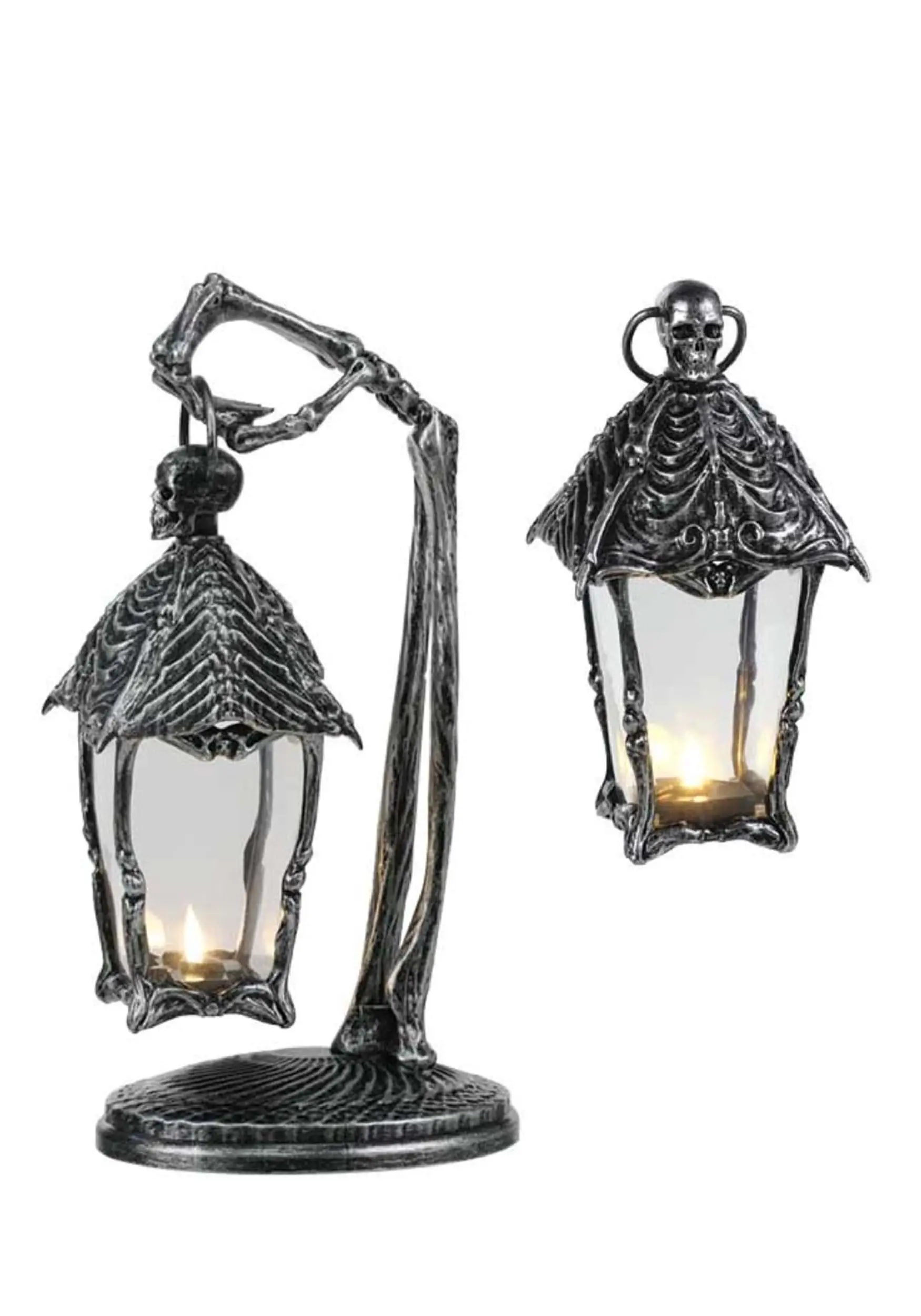 12 Inch Gothic Skeleton Lantern 1 12 Inch Gothic Skeleton Lantern