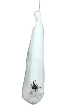 12" Larva Skull Spider Sack Decoration