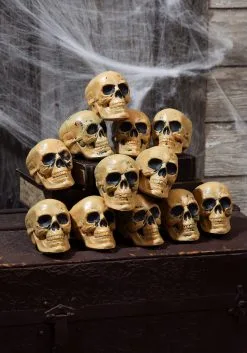 12 Pc. Bag Of Skulls