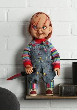15" Chucky Scarred Talking Good Guy Doll -Halloween Costumes Shop 15 chucky scarred talking good guy doll 2