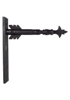 Base Holder 17.5" Black Wood Arrow