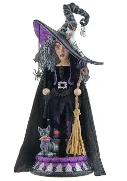 Hollywood Purple Witch Nutcracker