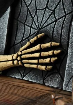 21 Inch Animated Skeleton Tombstone Prop 9 21 Inch Animated Skeleton Tombstone Prop -Halloween Costumes Shop 21 inch animated skeleton tombstone alt 2