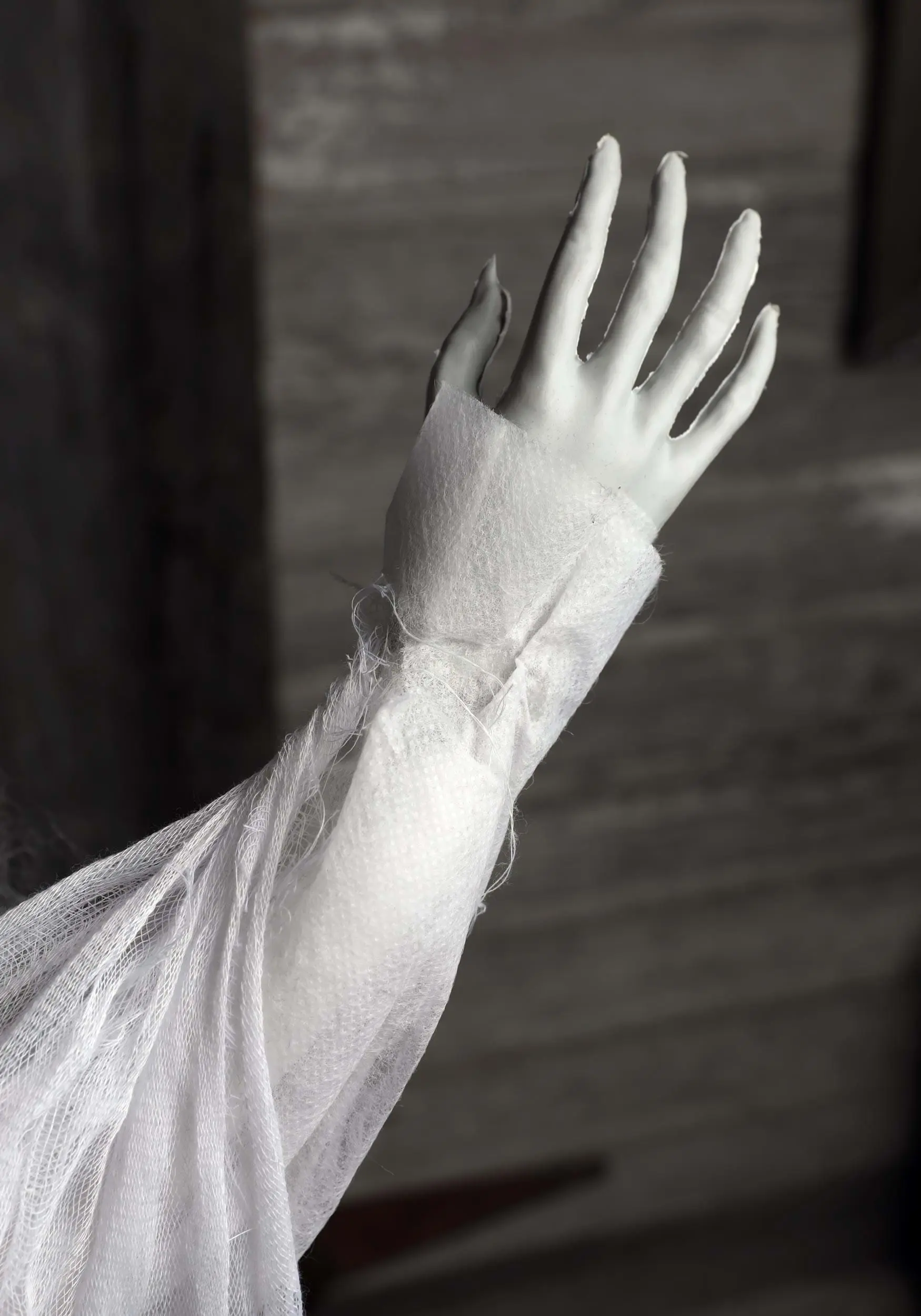 3 Ft Hanging Female Ghost Halloween Prop 3 3 Ft Hanging Female Ghost Halloween Prop - Image 3