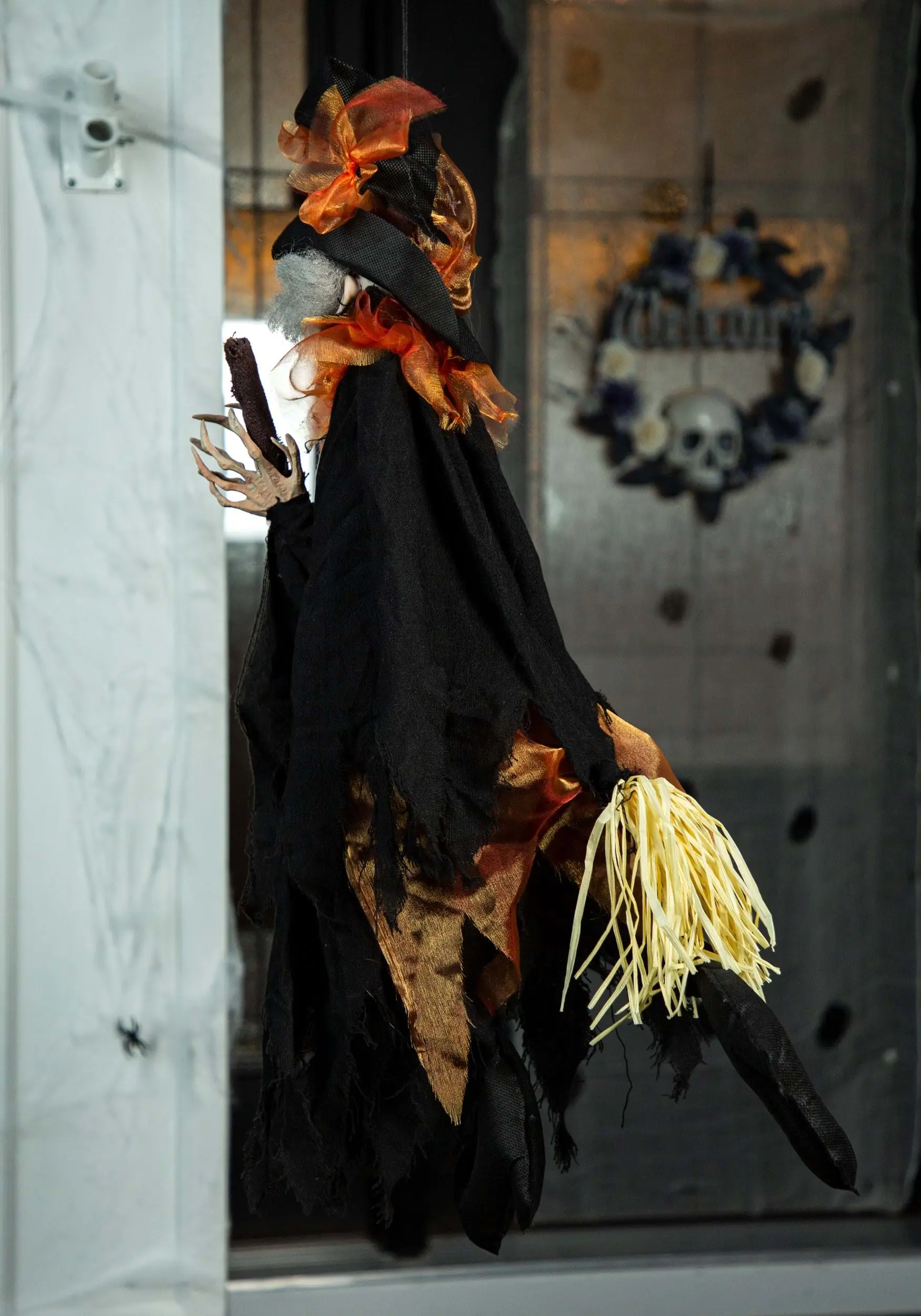 3 Foot Animated Kicking Witch Decoration 2 3 Foot Animated Kicking Witch Decoration - Image 2