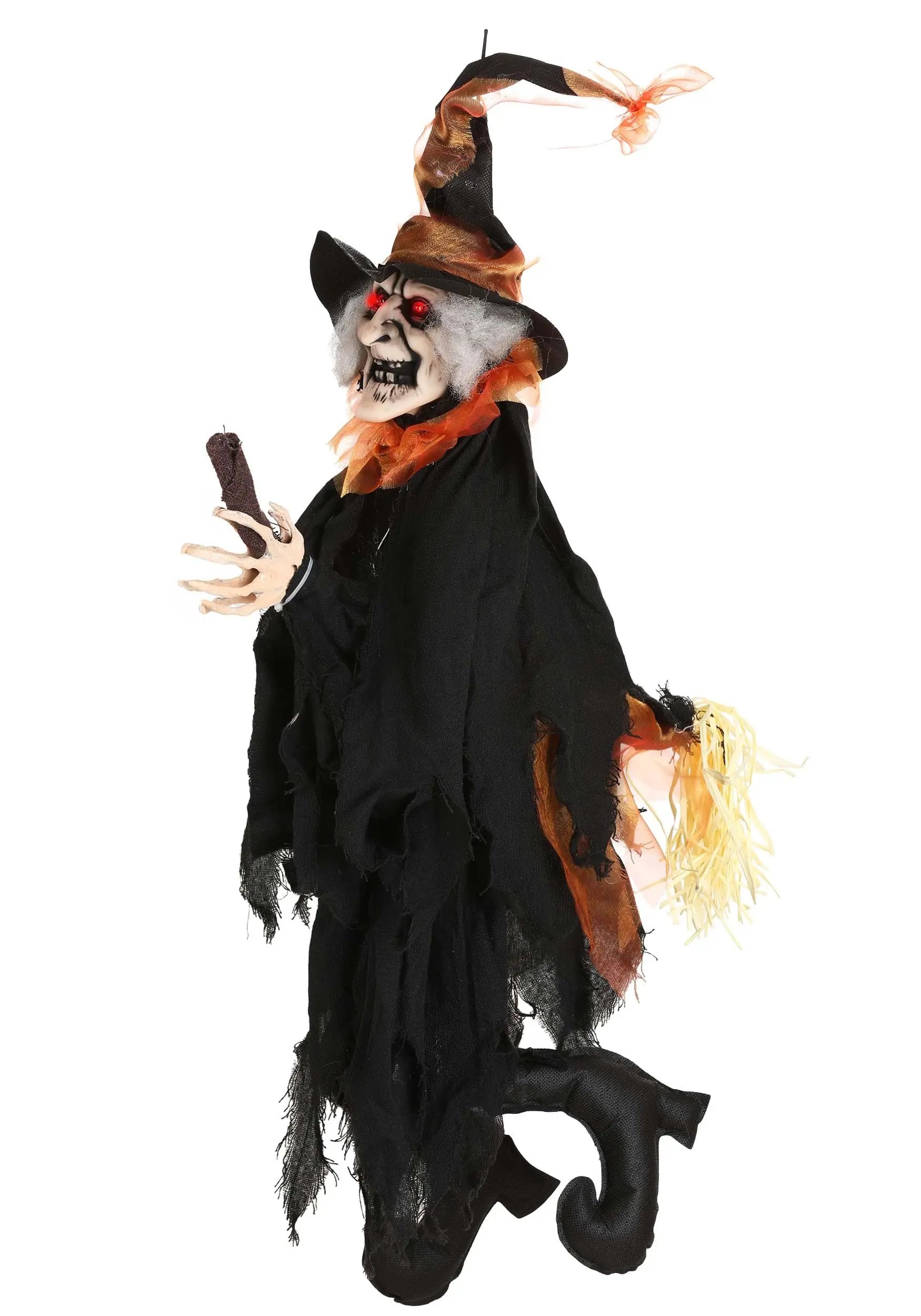 3 Foot Animated Kicking Witch Decoration 3 3 Foot Animated Kicking Witch Decoration - Image 3