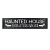 48" Wood Halloween Haunted House Sign Decoration