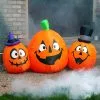 4FT Inflatable 3-Pumpkins Lawn Decoration