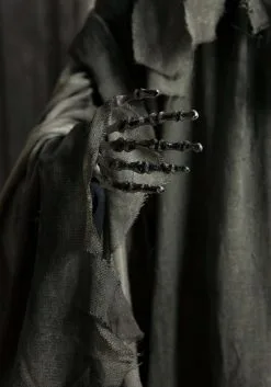 5.4ft Black Reaper Ghost W/ Lights Standing Prop -Halloween Costumes Shop 5 4ft standing black reaper ghost w lights zsr14 alt 2