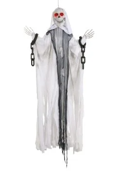 Animated 5ft Ghost Decoration -Halloween Costumes Shop 5ft animated ghost alt 3