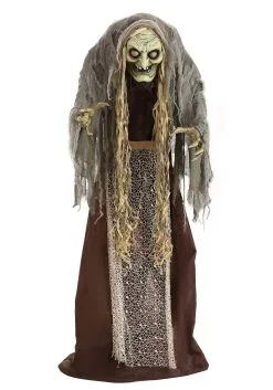 Hag The Witch 5ft Animatronic -Halloween Costumes Shop 5ft hag the witch animatronic shaking sound lig alt 4