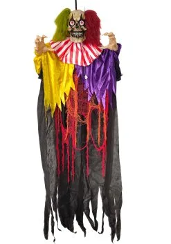 Animated 6 Foot Hanging Clown