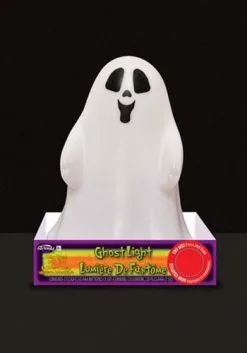 6-in Flaming Ghost Light -Halloween Costumes Shop 6 inch flaming ghost light alt 2