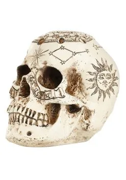 6 Inch Lighted Celestial Skulls Decoration -Halloween Costumes Shop 6 lighted celestial skulls alt 1