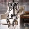 60" Gun Metal Life Size Posable Skeleton Prop