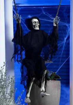 60" Swinging Reaper Prop -Halloween Costumes Shop 60 swinging reaper prop alt 2