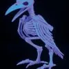 7.75" Black Light Ghostly Tweety Bonez Decoration