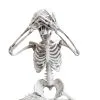 7 Inch See No Evil Yoga Skeleton