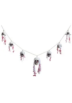 70" Bloody Skull Garland