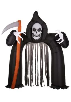 9.6ft Inflatable Reaper Of Death Arch 7 9.6ft Inflatable Reaper Of Death Arch -Halloween Costumes Shop 96ft inflatable reaper death arch alt 3