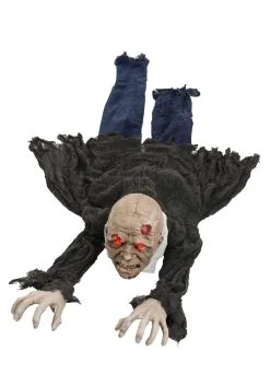 Animated Crawling Zombie Decoration -Halloween Costumes Shop animated crawling zombie prop alt 2