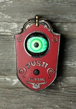 Animated Doorbell Eyeball -Halloween Costumes Shop animated eyeball doorbell alt 4