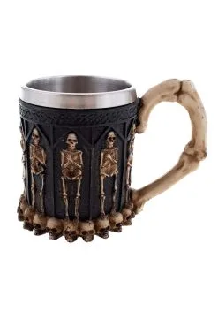 Black Skeleton Body Mug