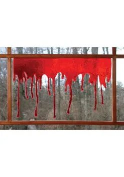 Blood Splatter Window Clings -Halloween Costumes Shop blood splatter window clings alt 2
