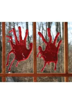 Blood Splatter Window Clings -Halloween Costumes Shop blood splatter window clings alt 3