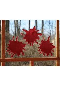 Blood Splatter Window Clings -Halloween Costumes Shop blood splatter window clings alt 4
