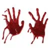 Bloody Window Hand Print Cling