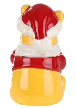 Disney Winnie The Pooh Santa Claus With Present Cookie Jar -Halloween Costumes Shop disney winnie the pooh santa cookie jar alt 2