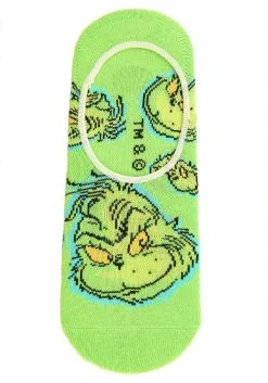 Dr. Seuss No Show Sock Set Adult 5 Pairs -Halloween Costumes Shop dr seuss adult 5 pair no show sock set alt 3