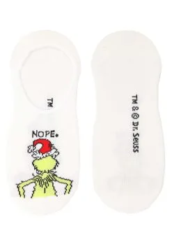 Dr. Seuss Grinch 6-Pack No-Show Socks -Halloween Costumes Shop dr seuss grinch no show socks 6 pack alt 5