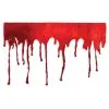 Drips Of Blood Window Cling Decoration