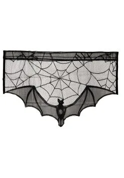 Flying Bat Mantel Scarf Halloween Decoration
