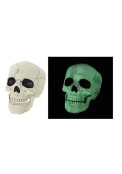 Glow In The Dark Skull Halloween Decoration