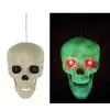 Glow In The Dark Talking Skull Halloween Decoration