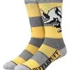 Hufflepuff Harry Potter Rugby Stripe Crew Socks