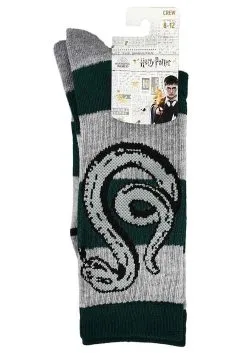 Harry Potter Slytherin Stripe Rugby Crew Socks 5 Harry Potter Slytherin Stripe Rugby Crew Socks -Halloween Costumes Shop harry potter slytherin rugby stripe crew socks alt 2