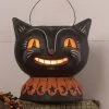 Paper Mache Magic Catty Jack Lantern By Johanna Parker