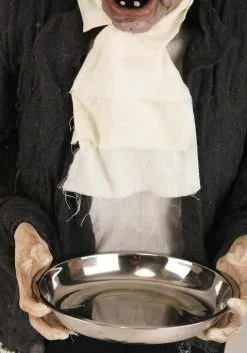 Life Size Animated Old Man Greeter Halloween Decoration -Halloween Costumes Shop life size animated old man greeter decoration alt 5