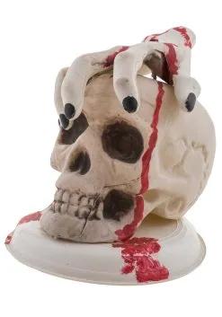 Light Up Skull And Bloody Hand