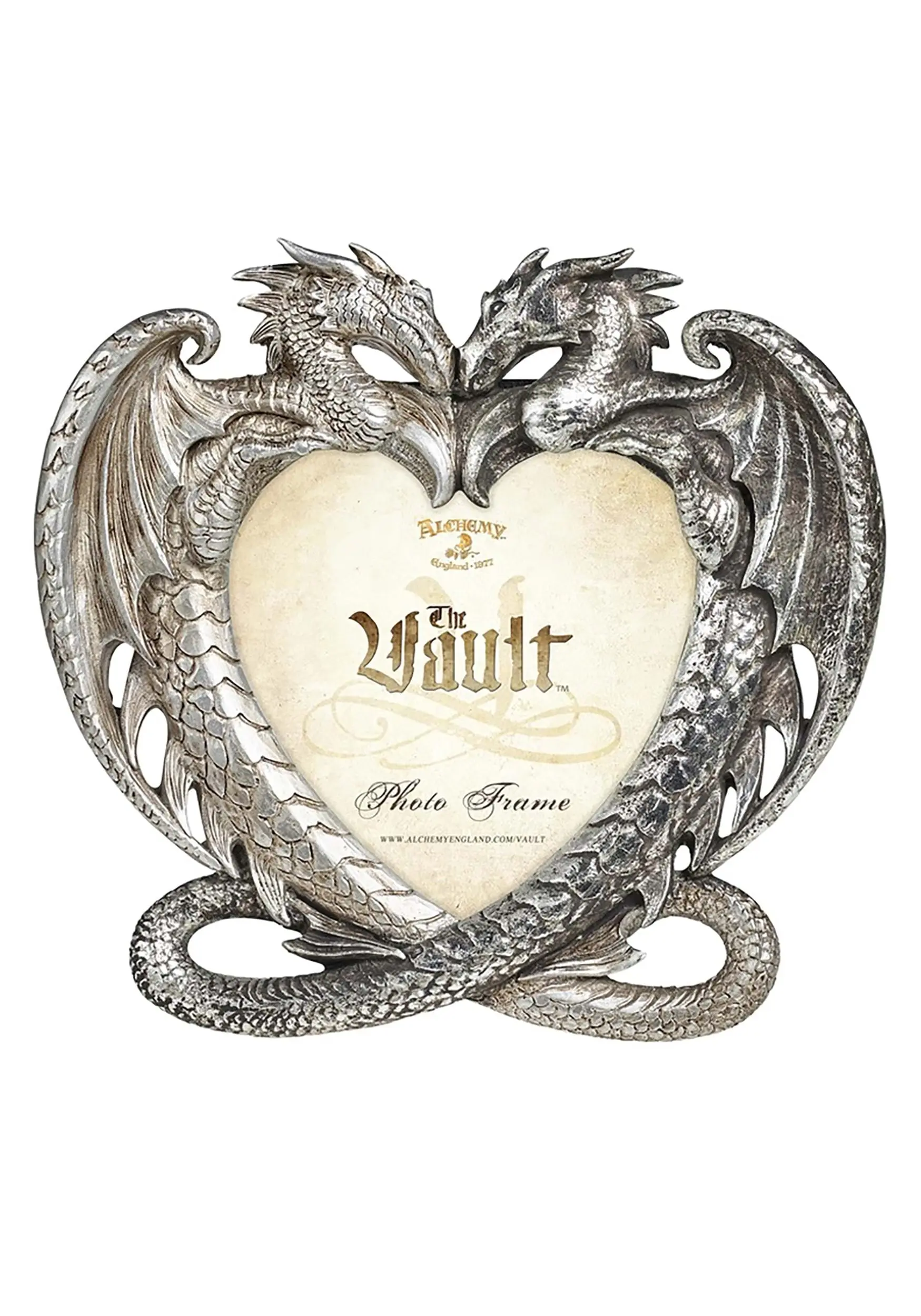 Silver Love Dragon Photo Frame 1 Silver Love Dragon Photo Frame