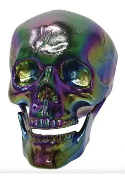 Oil Slick Skull Halloween Decoration