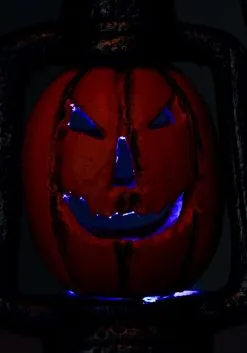 Light Up LED Pumpkin Lantern Decoration -Halloween Costumes Shop pumpkin lamp w 3color led light tl 42com alt 2
