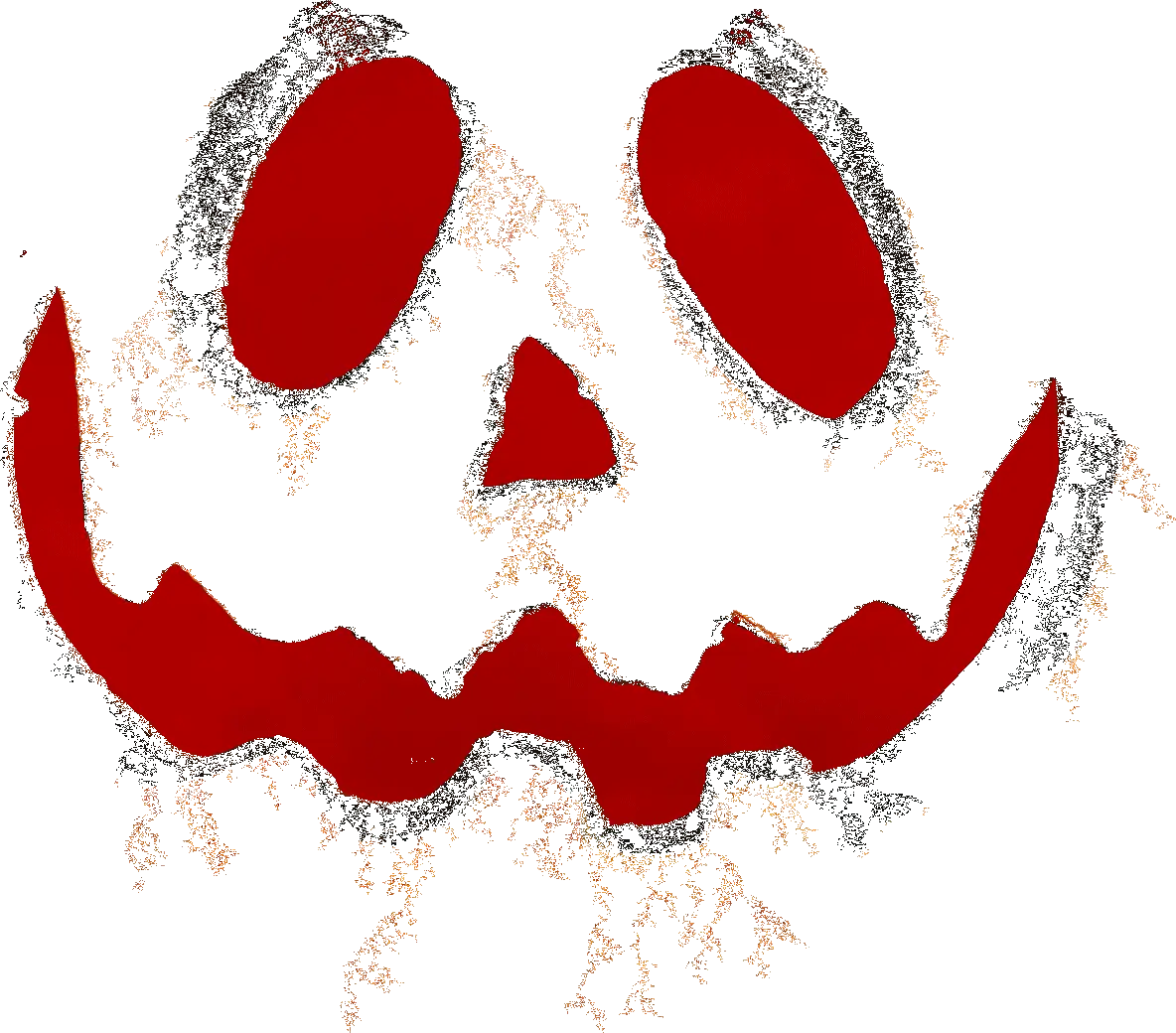 Light Up Happy Pumpkin With Red Lights Decoration 2 Light Up Happy Pumpkin With Red Lights Decoration - Image 2