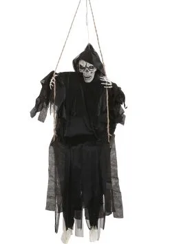 Sitting Reaper Hanging Decoration -Halloween Costumes Shop sitting reaper alt 4