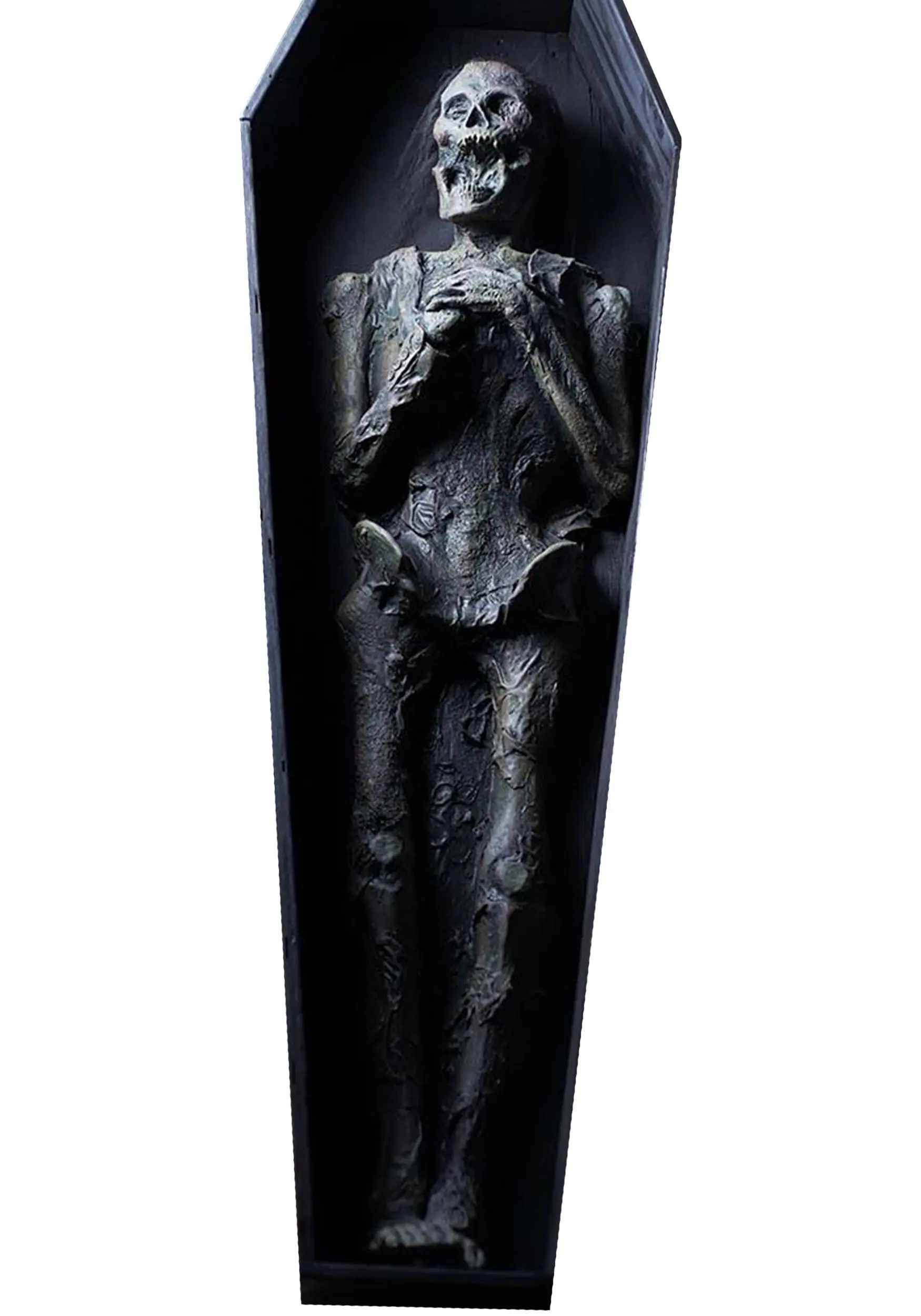 Skeleton In Coffin Halloween Prop 1 Skeleton In Coffin Halloween Prop